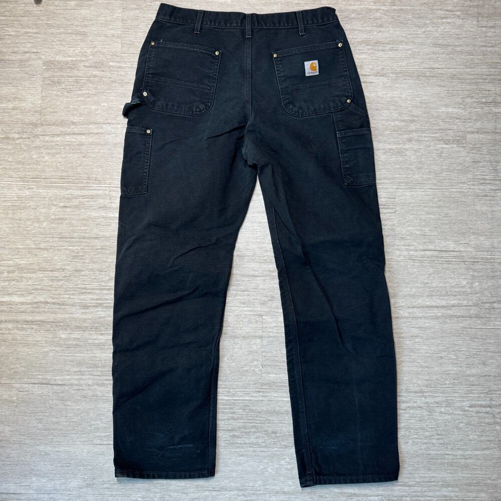 Carhartt Black Double Knee Pants - Picture 2 of 7